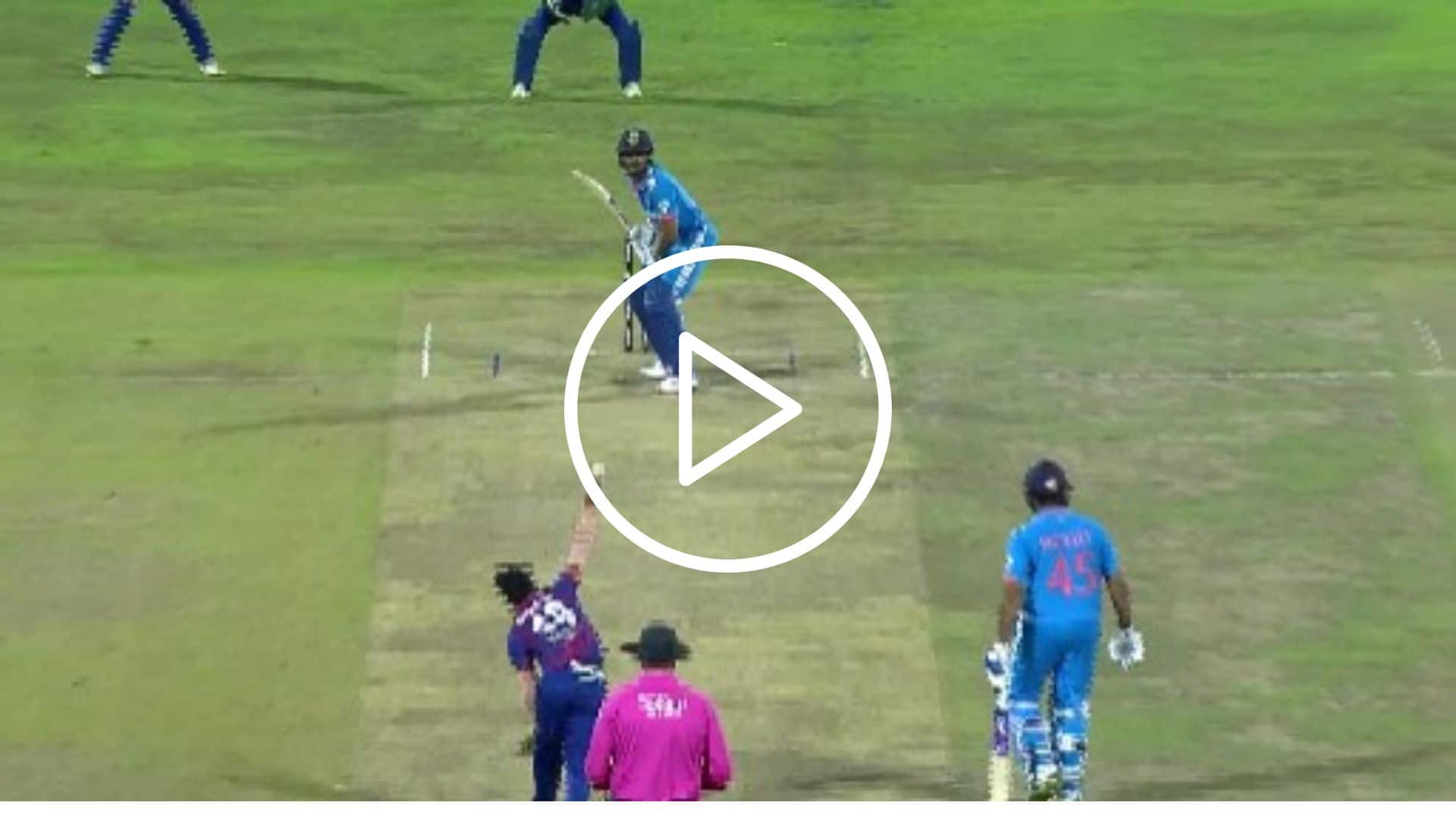 [Watch] Shubman Gill Produces Backfoot Masterclass With Hattrick of Fours vs Nepal